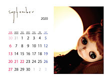 ブライス　卓上カレンダー　2020年の画像(卓上カレンダーに関連した画像)