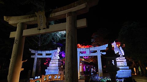祐徳稲荷神社・狐の嫁入りの画像(プリ画像)