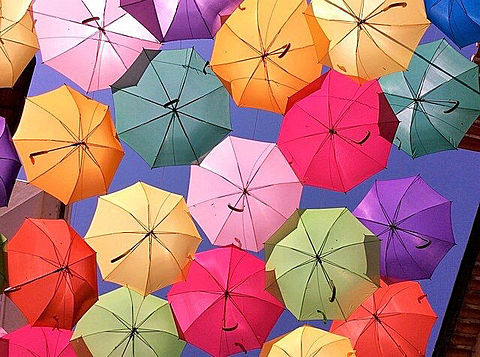 美しい傘の風景 ポルトガルの画像 プリ画像