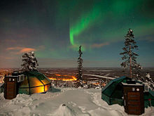 フィンランドの美しいオーロラの画像(フィンランドに関連した画像)