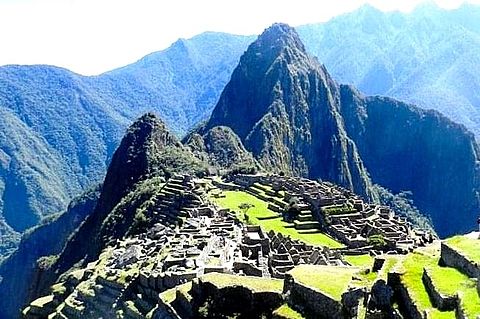 ペルー　世界遺産　マチュピチュ　写真右下のハートを押してねの画像(プリ画像)