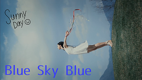 BlueSkyBlue 加工の画像 プリ画像
