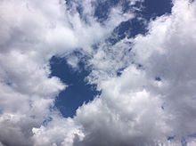 ハートの雲 プリ画像