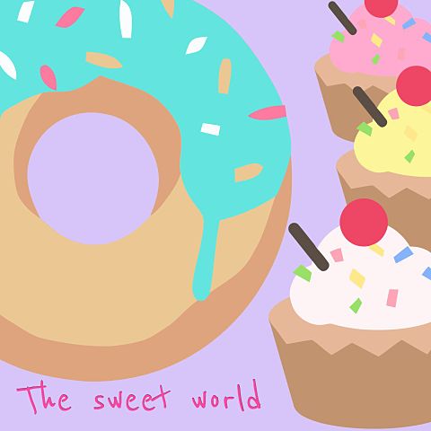 the sweet worldの画像(プリ画像)