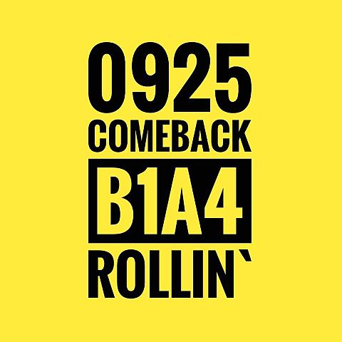 B1A4 come back！！の画像(プリ画像)