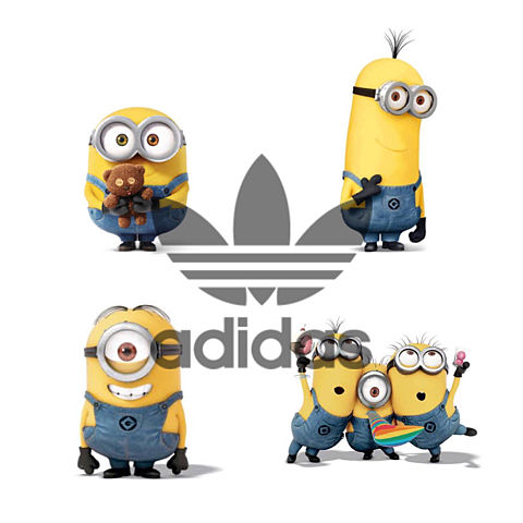 アディダス adidas ミニオンの画像(プリ画像)