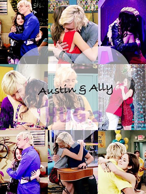 Austin&Ally hug 2の画像 プリ画像