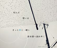 rain stops, good-bye プリ画像