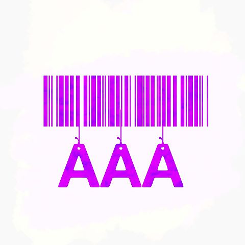 AAAのバーコードの画像 プリ画像