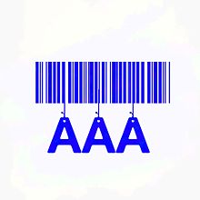 AAAのバーコード プリ画像