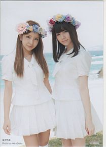 AKB48　板野友美&島崎遥香の画像(32ndシングルに関連した画像)