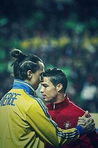 Cristiano Ronaldo & Ibrahimovicの画像(クリスティアーノロナウドに関連した画像)