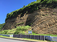 伊豆大島 断層の画像(断層に関連した画像)