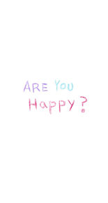 あなたは幸せですか？ プリ画像