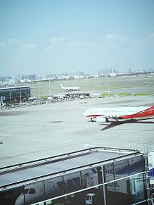 飛行機の画像(羽田空港に関連した画像)