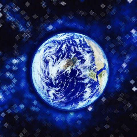 地球  星空earthの画像(プリ画像)