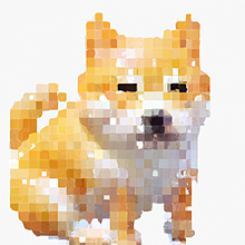 水滴塗れの柴犬の絵🖼️の画像(絵、に関連した画像)