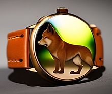 アップルウォッチの柴犬コインの画像(アップルに関連した画像)