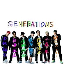 GENERATIONS  ※英語手書き プリ画像