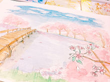 イラスト 桜 風景の画像26点 完全無料画像検索のプリ画像 Bygmo