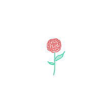 イラスト シンプル 薔薇の画像26点 完全無料画像検索のプリ画像 Bygmo