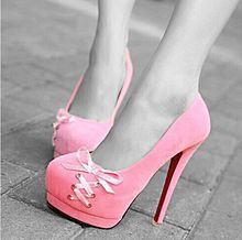 pink heelの画像(ネオン/綺麗に関連した画像)