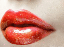 red lip プリ画像