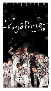 King ＆ Prince  ロック画面or ホーム画面 🖤 プリ画像