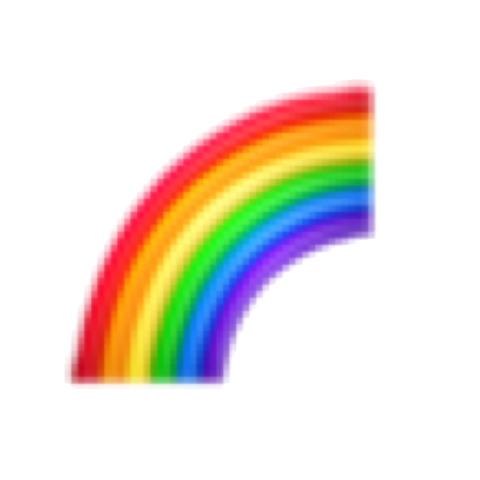 rainbow~🌈の背景透明なやつです!!の画像(プリ画像)