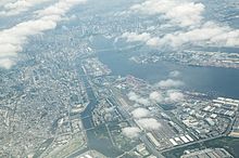 羽田空港から離陸後の景色　#神保大裕　#景色の画像(羽田空港に関連した画像)