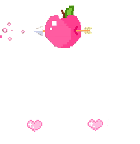 ❤︎ ハート と りんご ❤︎の画像(プリ画像)