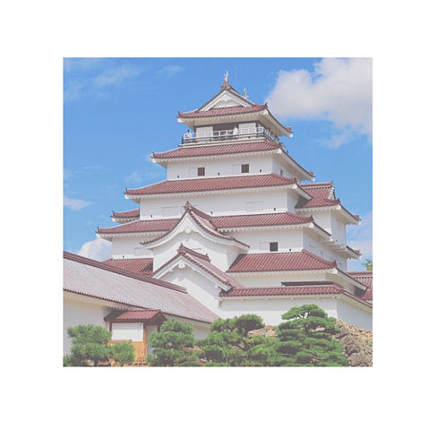 鶴ヶ城の画像(プリ画像)