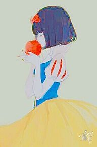 新鮮なおしゃれ 白雪姫 りんご イラスト ただのディズニー画像