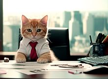 子猫 茶トラ かわいい ネコ 社長 弁護士の画像(弁護士に関連した画像)