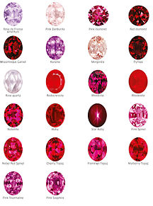 red pink gemsの画像(ピンク色に関連した画像)