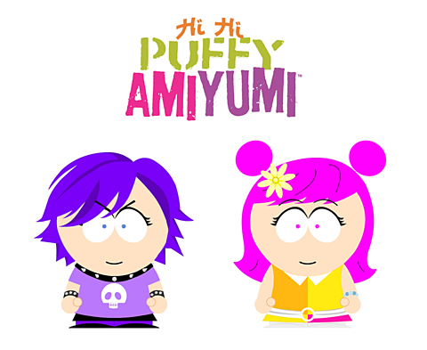Hi Hi Puffy Amiyumiサウスパーク風 完全無料画像検索のプリ画像 Bygmo