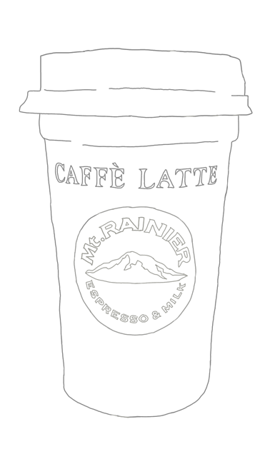 CAFFÈ LATTE   ( 使用の際は詳細へ )の画像 プリ画像