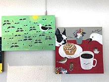 動物の絵 上野公園 スターバックスの画像(上野公園に関連した画像)