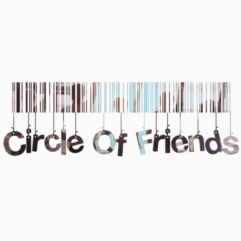 Circle Of Friendsバーコードの画像(プリ画像)