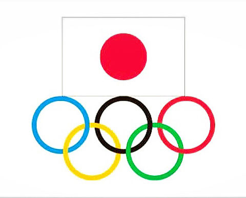 オリンピック日本国旗と五輪マーク 完全無料画像検索のプリ画像 Bygmo
