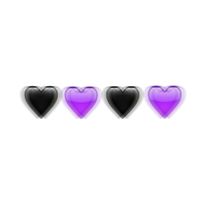 絵文字 可愛い ハート 紫の画像33点 完全無料画像検索のプリ画像 Bygmo