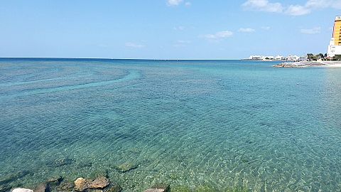 本物の沖縄の海♥サンセットビーチ♥の画像(プリ画像)