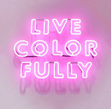 LIVE COLOR FULLYの画像(ピンク/シンプル/ガーリー/綺麗に関連した画像)