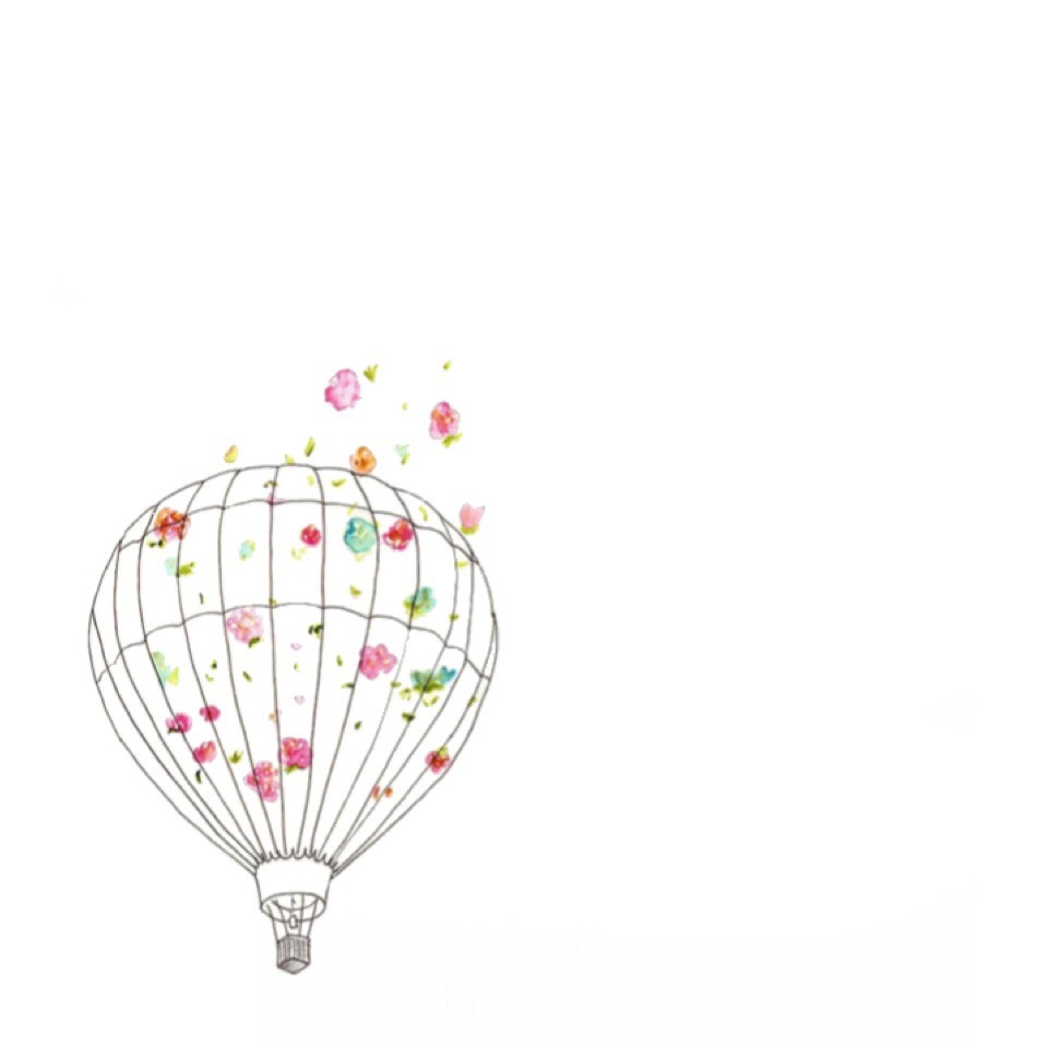 気球 イラスト 花 シンプル かわいい 48784498 完全無料画像検索の