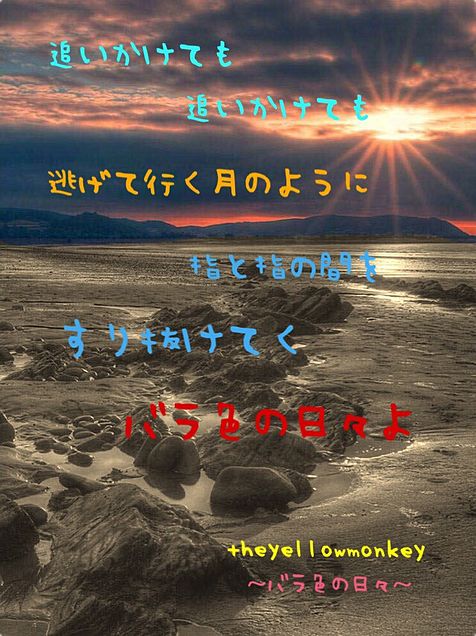 theyellowmonkey〜バラ色の日々〜の画像(プリ画像)