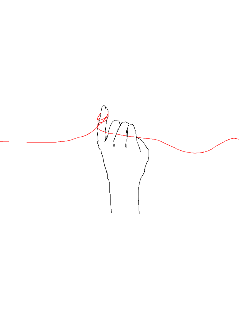 赤い糸の画像(プリ画像)