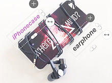 My iPhonecase&earphone の画像(イヤホンに関連した画像)