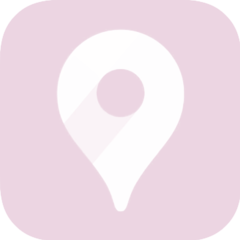 マップ アイコン アプリ ピンクの画像4点 完全無料画像検索のプリ画像 Bygmo