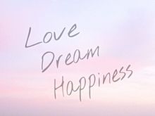 love dreame happiness.