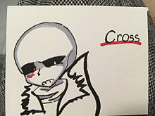 コピック買った記念のCross君( 。∀ ﾟ)の画像(Cross!Sansに関連した画像)